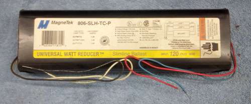 806-SLH-TC-P - Used - Slimline Ballast - Used 1 806-slh-tc-p - used - slimline ballast - used
